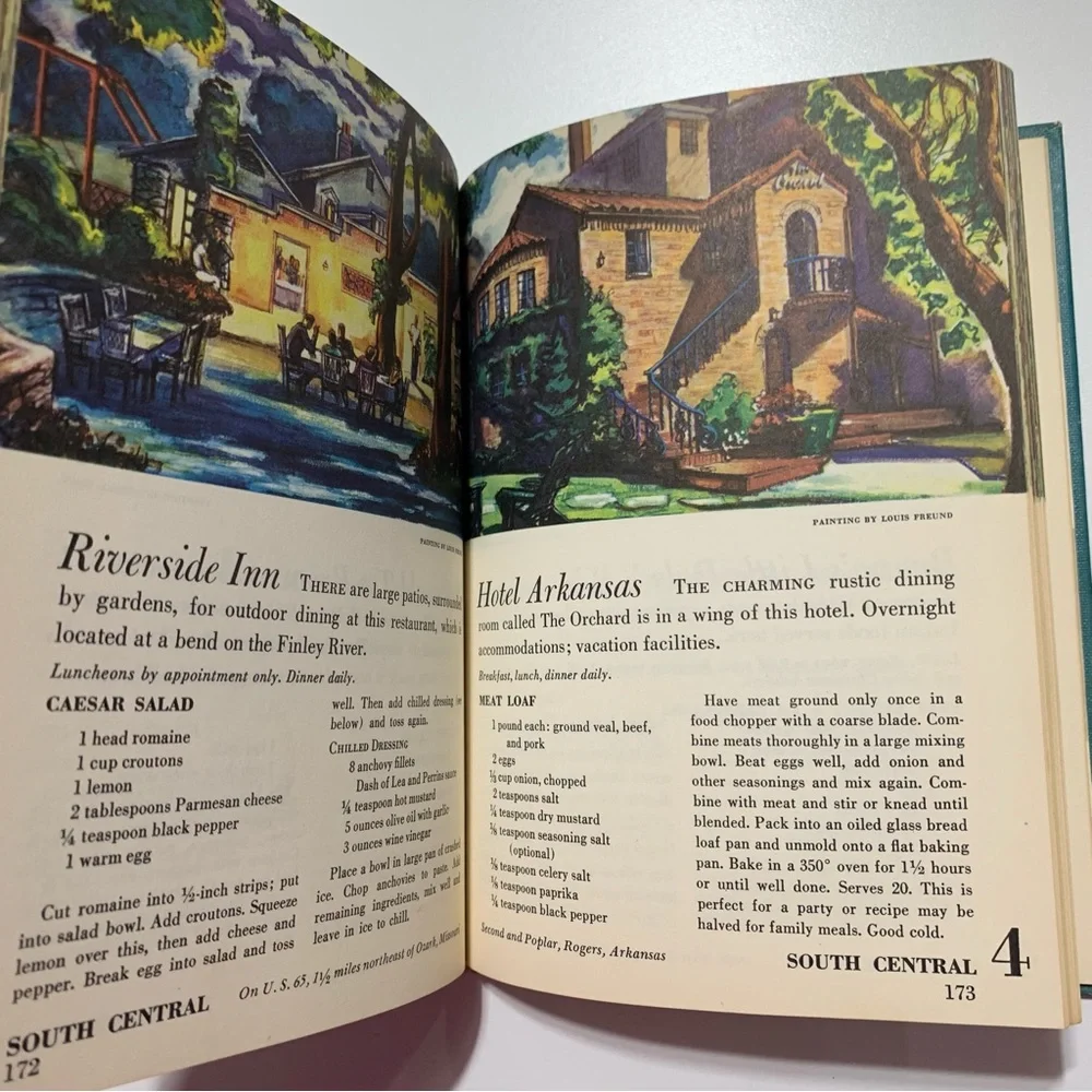 1954 The 2nd Ford Treasury of Favorite Recipes from Famous Eating Places Book